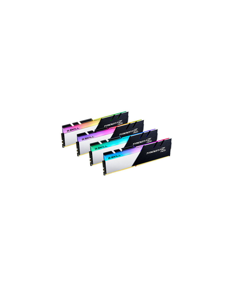 G.Skill Trident Z Neo 64GB (4x16GB) DDR4-3600MHz CL18-22-22-42 1.35V SDRAM Memory Module F4-3600C18Q-64GTZN