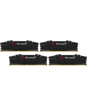 Buy G.Skill Ripjaws V 32GB (4x8GB) DDR4-3200MHz CL16-18-18-38 1.35V Unbuffered SDRAM Memory Module F4-3200C16Q-32GVKB - Black