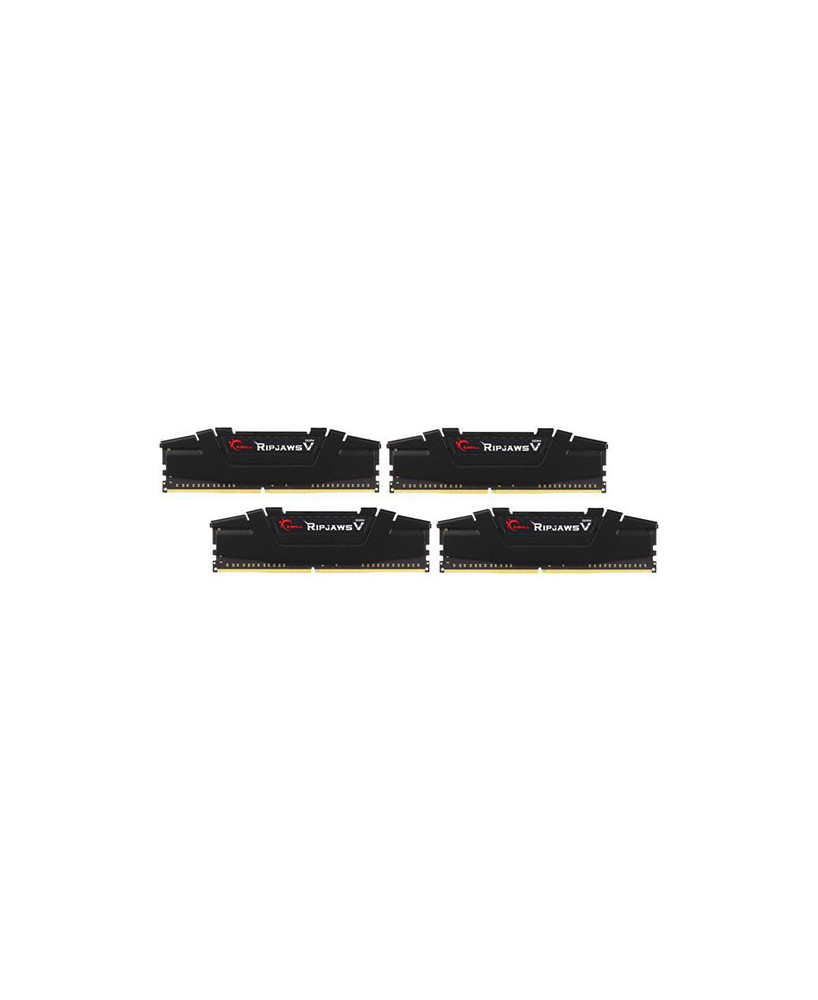 Buy G.Skill Ripjaws V 32GB (4x8GB) DDR4-3200MHz CL16-18-18-38 1.35V Unbuffered SDRAM Memory Module F4-3200C16Q-32GVKB - Black