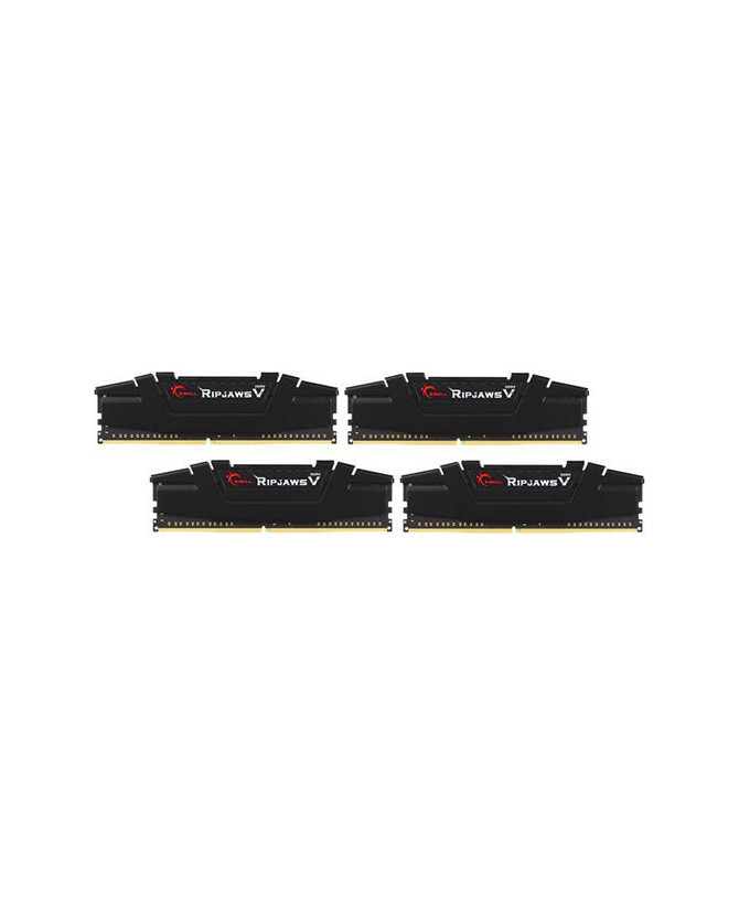 Buy G.Skill Ripjaws V 32GB (4x8GB) DDR4-3200MHz CL16-18-18-38 1.35V Unbuffered SDRAM Memory Module F4-3200C16Q-32GVKB - Black