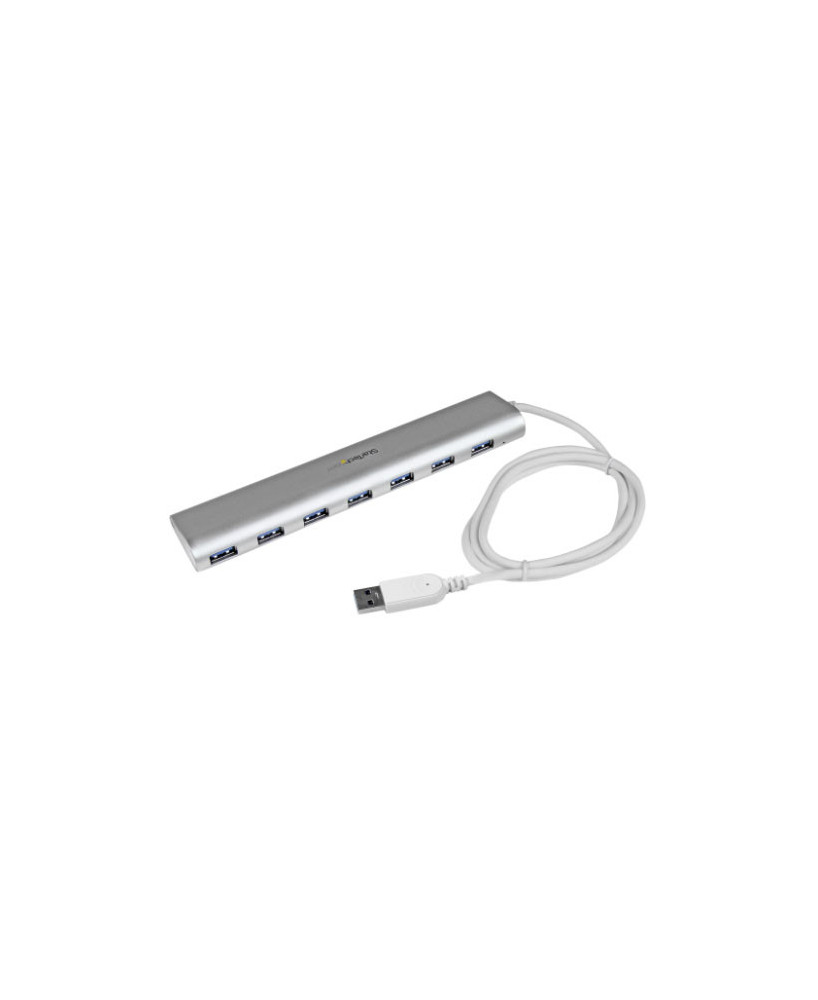 Buy Startech 7-Port Compact USB 3.0 Hub with Built-in Cable ST73007UA