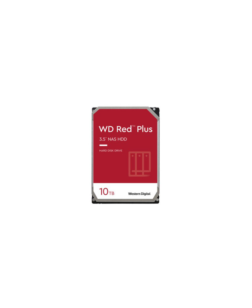 Western Digital WD Red Plus 10TB 3.5" 256MB Cache IntelliPower SATA NAS Hard Drive WD101EFBX