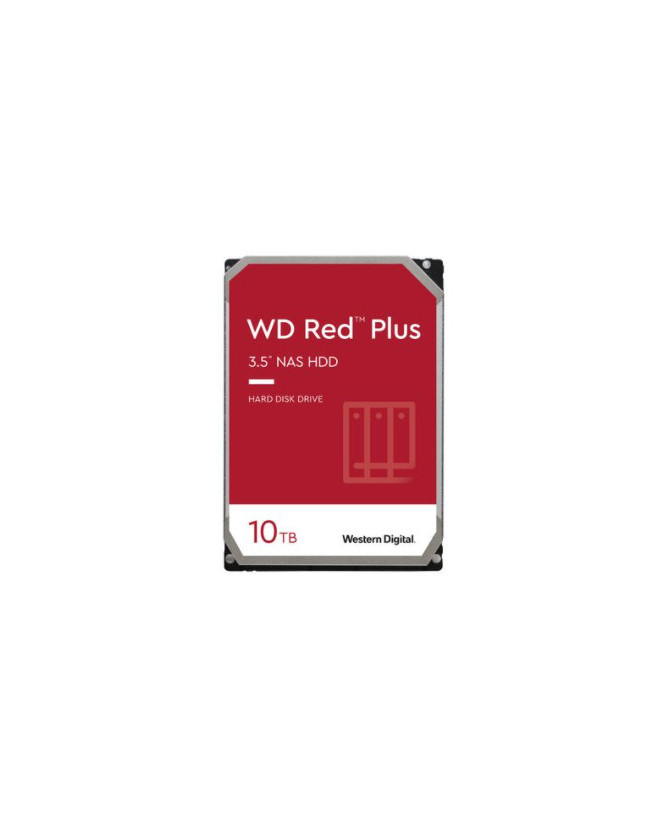 Western Digital WD Red Plus 10TB 3.5" 256MB Cache IntelliPower SATA NAS Hard Drive WD101EFBX