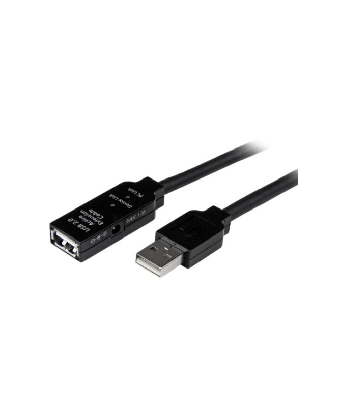 Buy StarTech 15m USB 2.0 Active Extension Cable  Male to Female USB2AAEXT15M