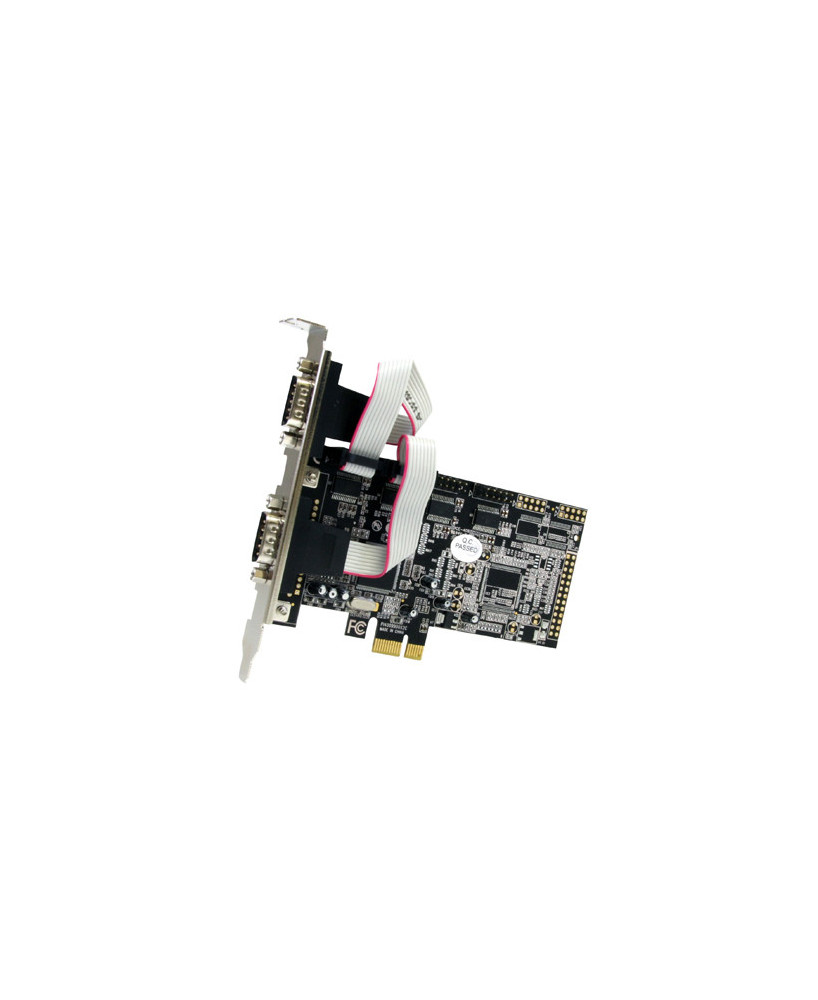 Buy StarTech 4 Port Native PCI Express RS232 Serial Adapter Card with 16550 UART PEX4S553