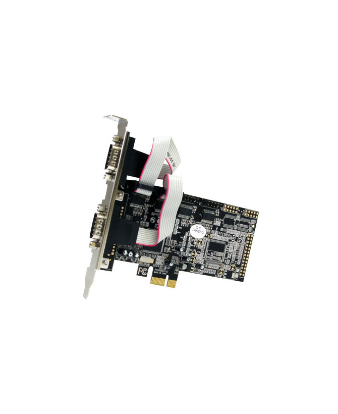 Buy StarTech 4 Port Native PCI Express RS232 Serial Adapter Card with 16550 UART PEX4S553