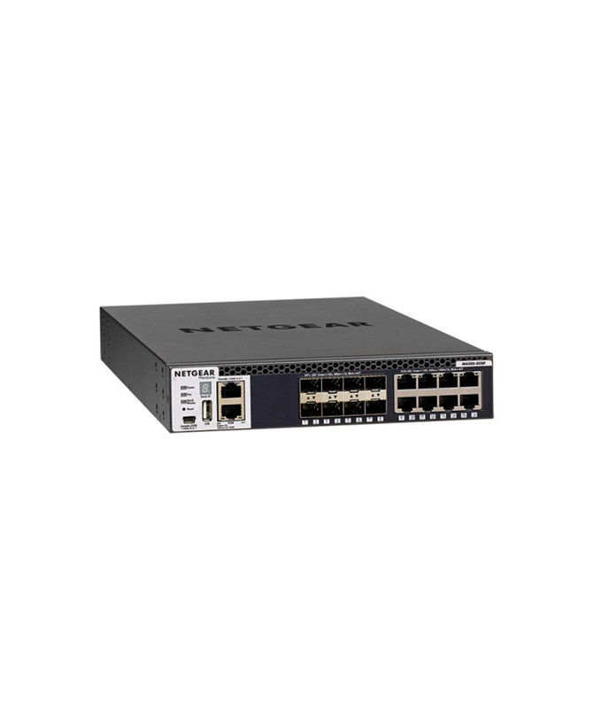 Buy NetGear M4300-8X8F Stackable Managed Switch with 16x10G including 8x10GBASE-T and 8xSFP+ Layer 3 XSM4316S-100AJS