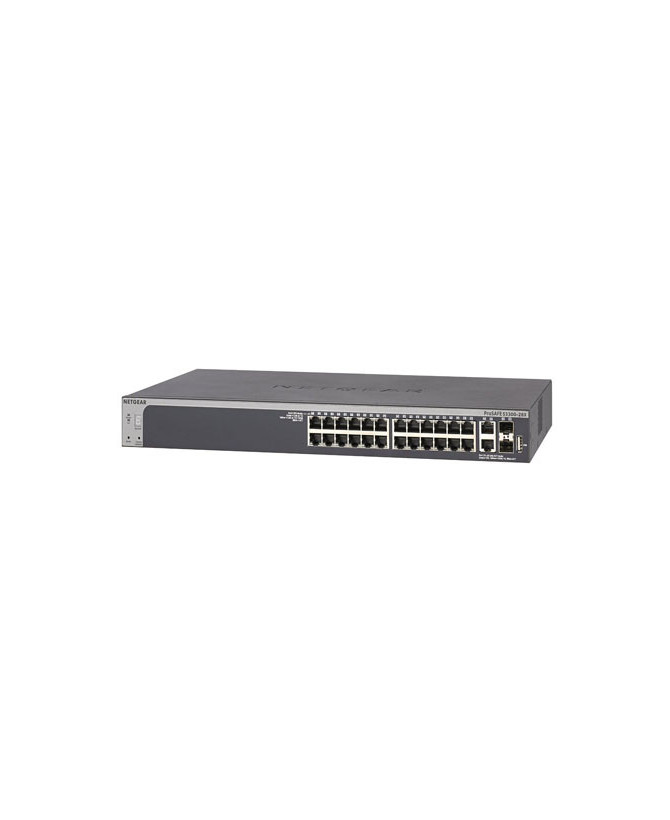 Buy Netgear S3300-28X-POE+ Prosafe 24-Port POE+ Gigabit Stackable Smart Switch 4X10G Ports GS728TXP-100AJS 