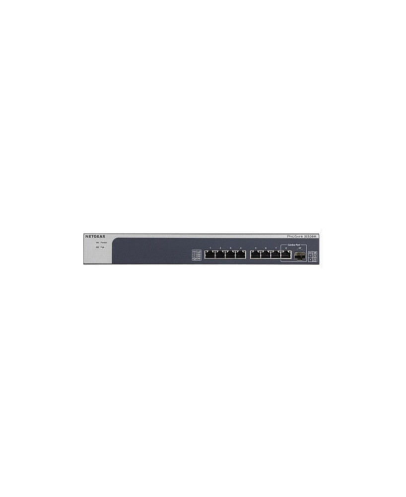 Buy NetGear XS508M 8-Port 10-Gigabit/Multi-Gigabit Ethernet Unmanaged Switch with SFP+ Port XS508M-100AJS