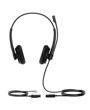 Buy Yealink YHS34 Lite Dual Wideband Noise-Cancelling Headset with QD to RJ9 YHS34L-D