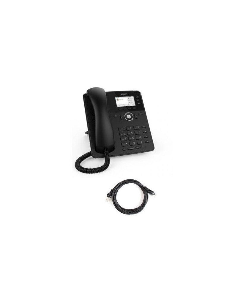 Snom D717 Desk IP Phone in Black SNOM-D717 00004397