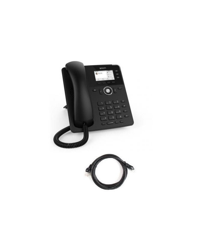 Snom D717 Desk IP Phone in Black SNOM-D717 00004397