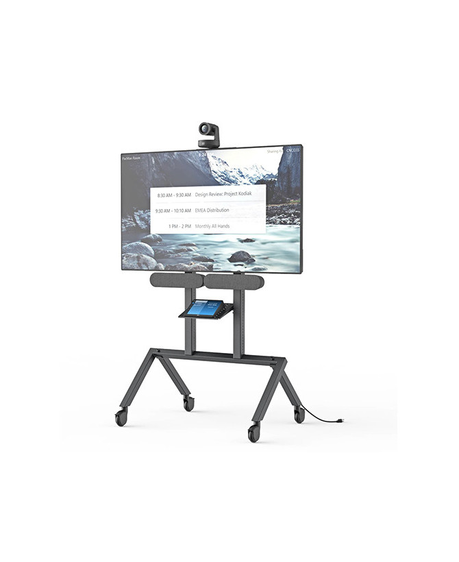 Buy Heckler AV Cart H715-BG for Logitech Rally Plus - Black Grey