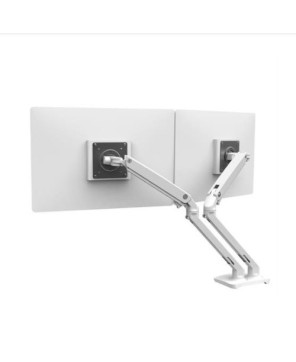 Buy Ergotron MXV Desk Dual Monitor Arm in White 45-496-216