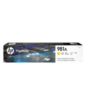 Buy HP 981A PageWide Yellow Original Ink Cartridge J3M70A for PageWide Enterprise Color 556dn, 556xh