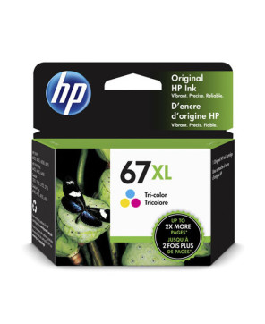 Buy HP 67XL High Yield Tri-Colour Ink Cartridge 3YM58AA