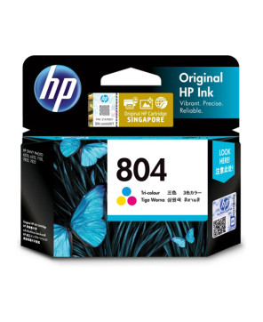 Buy HP 804 Original Ink Cartridge Tri-Colour T6N09AA for HP Envy Photo 6220, Photo 6222, Photo 6222 All-in-One, Photo 6230, Photo 6232, Photo 6234, HP Tango, HP Tango X Printers