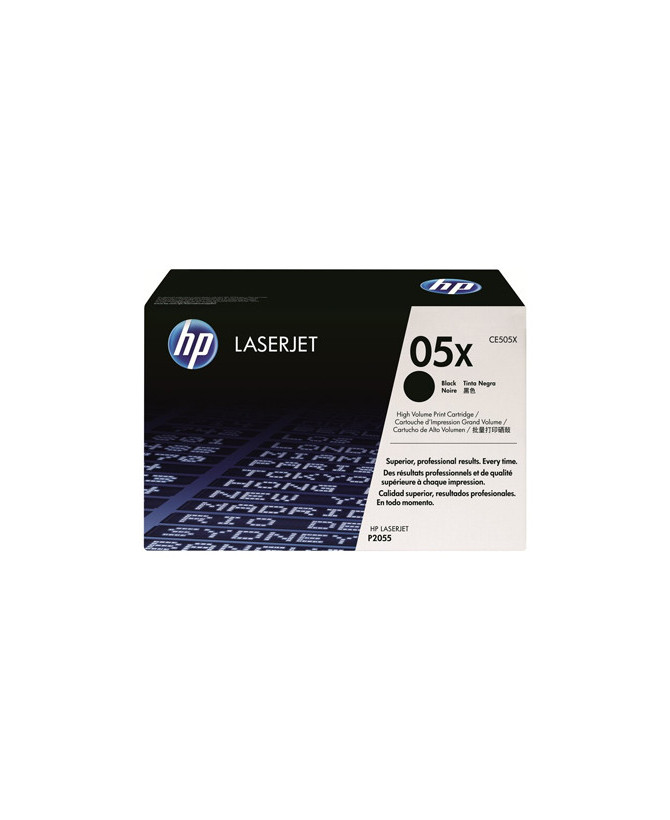 Buy HP 05X High Yield Black Original LaserJet Toner Cartridge CE505X for HP LaserJet P2055 Series Printers