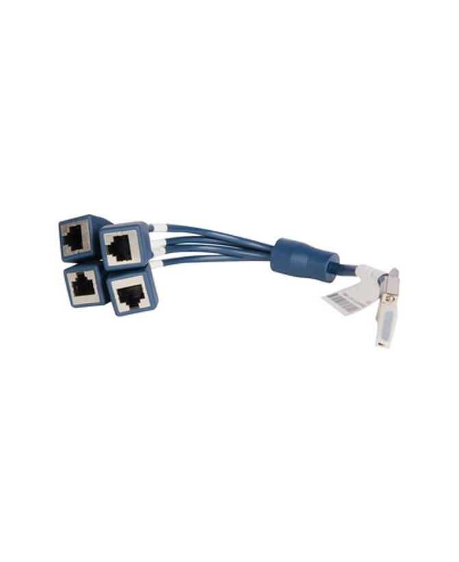 Buy HPE FlexNetwork X260 Mini D-28 to 4-RJ45 0.3m Router Cable JG263A