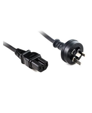 HPE 2m Australian 3 Pin Wall Plug To C15 High-Temperature Power Cable CB-PS-111