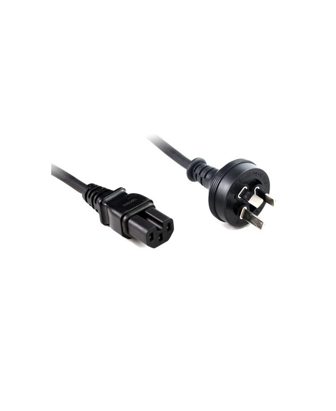 HPE 2m Australian 3 Pin Wall Plug To C15 High-Temperature Power Cable CB-PS-111