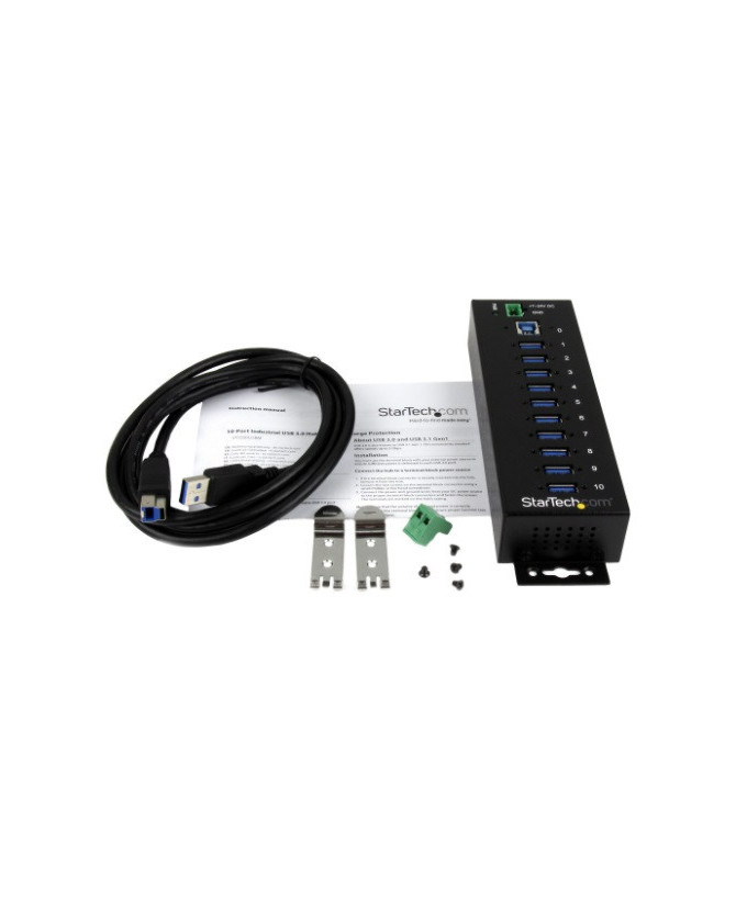 Buy Startech 10-Port Industrial USB 3.0 Hub ST1030USBM for ITB20D3250, USB312SAT3CB