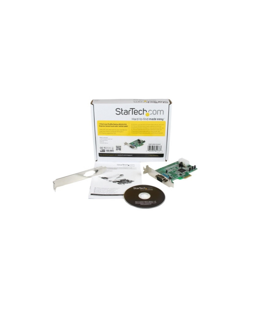 Buy Startech 1-Port Low Profile PCI Express Serial Adapter PEX1S553LP for PC