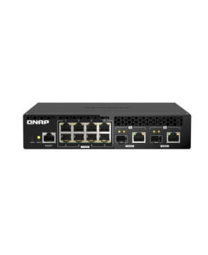 Buy QNAP 8-Port Web Managed Switch 10GbE SFP+/10GBASE-T(2) 2.5GbE (8) QSW-M2108R-2C