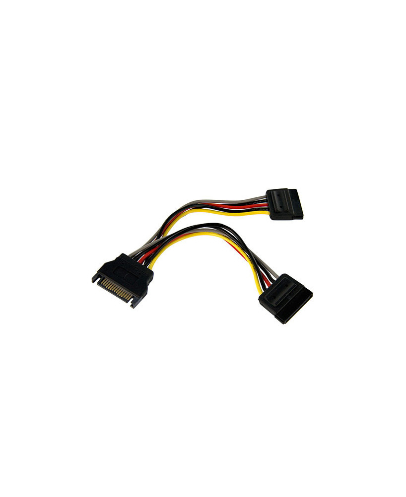 Buy StarTech 6in SATA Power Y Splitter Cable Adapter PYO2SATA - Male to Female