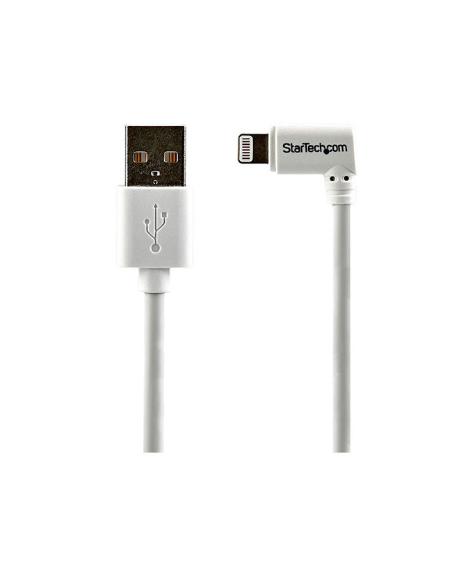 Buy StarTech 2m USB to Lightning Cable USBLT2MWR - Right Angle