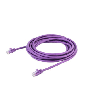 Buy Startech 5m 650Mhz 100W Snagless Patch CAT6 Ethernet Cable in Purple N6PATC5MPL