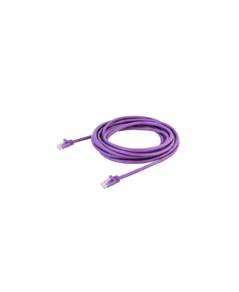 Buy Startech 5m 650Mhz 100W Snagless Patch CAT6 Ethernet Cable in Purple N6PATC5MPL