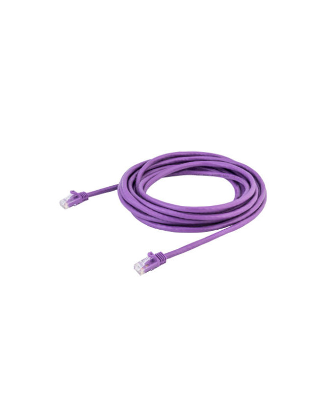 Buy Startech 5m 650Mhz 100W Snagless Patch CAT6 Ethernet Cable in Purple N6PATC5MPL