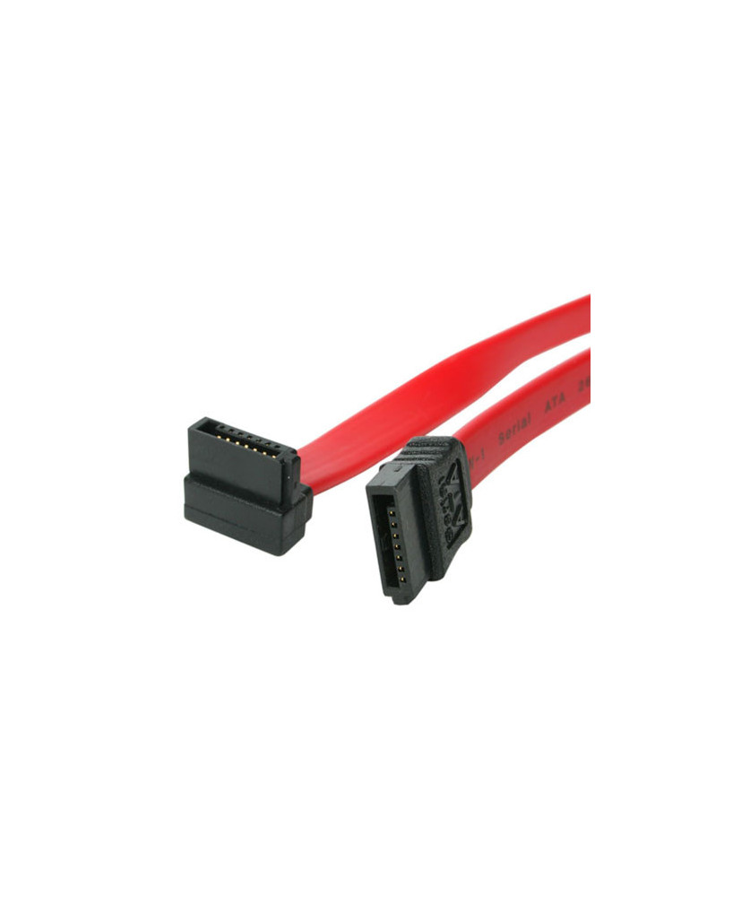 Buy Startech 18in SATA to Right Angle SATA Serial ATA Cable SATA18RA1 for Motherboard