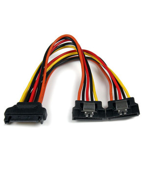 Buy StarTech 6in Latching SATA Power Y Splitter Cable Adapter PYO2LSATA for 35S24M2NGFF