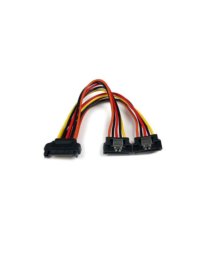 Buy StarTech 6in Latching SATA Power Y Splitter Cable Adapter PYO2LSATA for 35S24M2NGFF