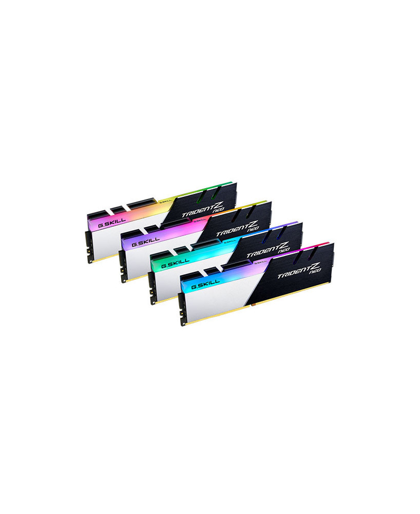 Buy G.Skill Trident Z Neo 128GB Kit 4x32GB DDR4-3600MHz CL18-22-22-42 1.35V Memory F4-3600C18Q-128GTZN for Desktop PC