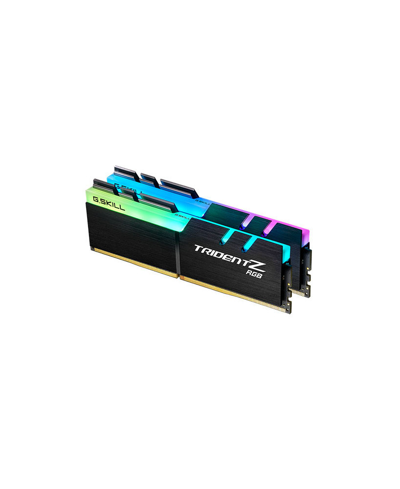 Buy G.Skill Trident Z RGB 64GB Kit 2x32GB DDR4-3600MHz CL18-22-22-42 1.35V Memory F4-3600C18D-64GTZR for Desktop PC