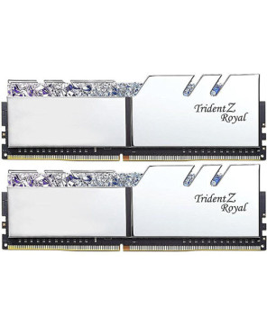 Buy G.Skill Trident Z Royal 32GB (2x16GB) DDR4-3600MHz CL18-22-22-42 1.35V RAM Module F4-3600C18D-32GTRS - Silver