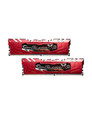 Buy G.Skill Flare X 32GB (2x16GB) DDR4-2400MHz CL15-15-15-39 1.20V RAM Module F4-2400C15D-32GFXR - Red