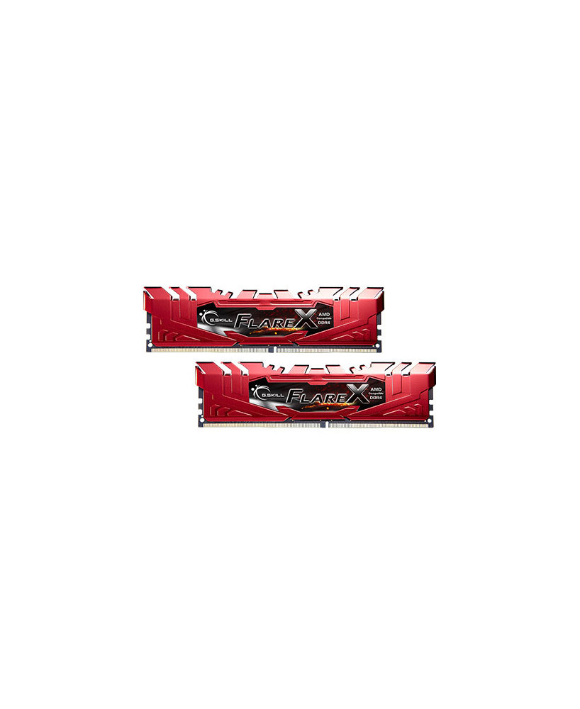 Buy G.Skill Flare X 32GB (2x16GB) DDR4-2400MHz CL15-15-15-39 1.20V RAM Module F4-2400C15D-32GFXR - Red