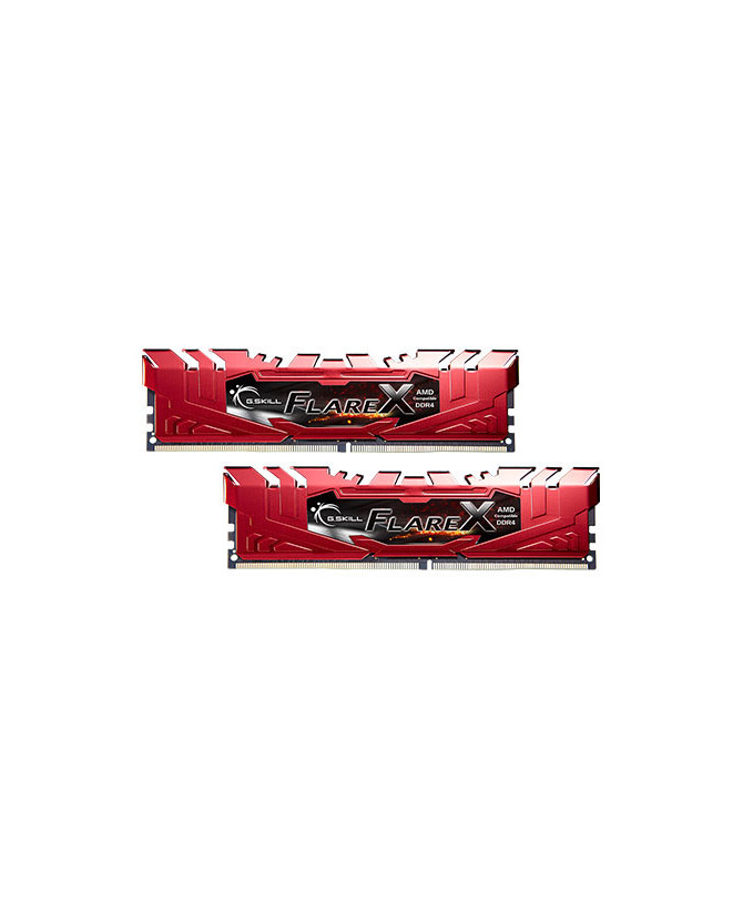 Buy G.Skill Flare X 32GB (2x16GB) DDR4-2400MHz CL15-15-15-39 1.20V RAM Module F4-2400C15D-32GFXR - Red