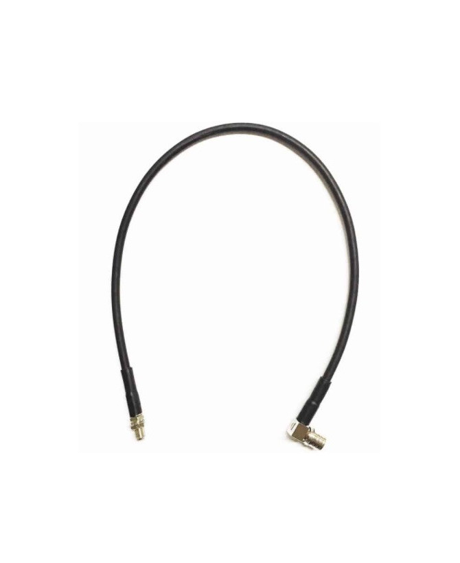  Powertec RG58 40CM QMA RA Male to SMA Female Cable ACC-PT-00203 / CA-P195-QM1SA2.040-RA for Antenna