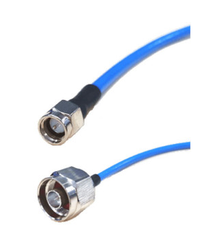 Blackhawk SF141 20cm Low PIM Blue Patch Cable ACC-PT-00304 / CA-R402-N1SA1.030