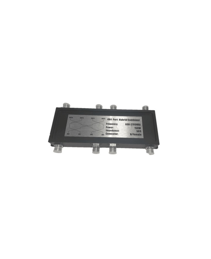 Blackhawk 700-2700MHZ 4×4 Port Hybrid Combiner ACC-BH-00017 / PCM-HY4-7027-N2 for M2M Modems, Mobile Broadband Router