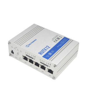 Teltonika RUTX12 3G-4G CAT6 Dual Module Router with Wi-Fi, GPS and Bluetooth M2M-TE-00017