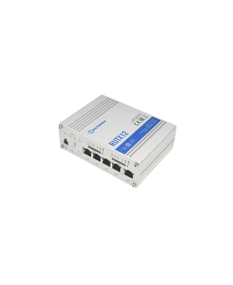 Teltonika RUTX12 3G-4G CAT6 Dual Module Router with Wi-Fi, GPS and Bluetooth M2M-TE-00017