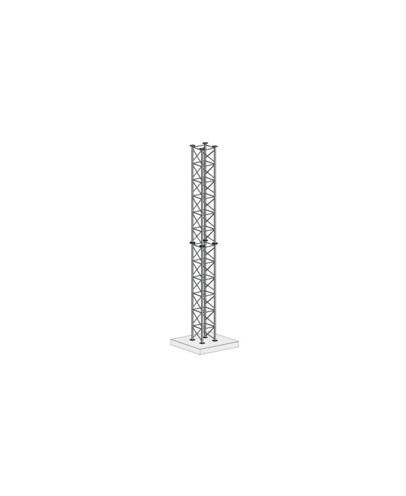 Blackhawk Square Galvanised Steel Lattice Tower 6m Section MAS-BH-00052