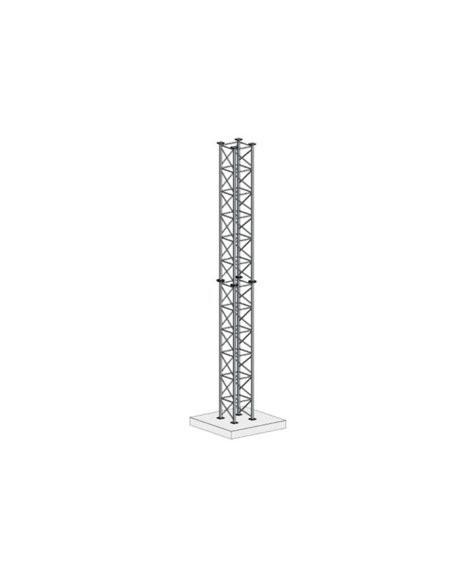 Blackhawk Square Galvanised Steel Lattice Tower 6m Section MAS-BH-00052