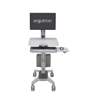 Buy Ergotron WorkFit-C Single LD Sit-Stand 24-198-055 for Mobile Workstation